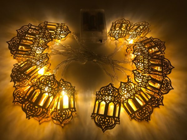 Lamp Pattern Ramadan String Lights