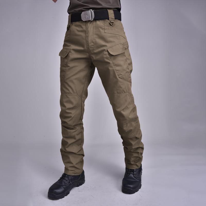 Plaid IX7 Instructor Tactical Trousers Men's Slim Special Forces Army Fan Pants Outdoor Overalls Straight Training Pants